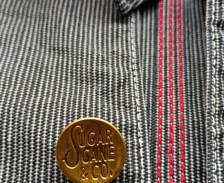 モルボルシュガーケーン ヒッコリー カバーオール　デニムジャケット