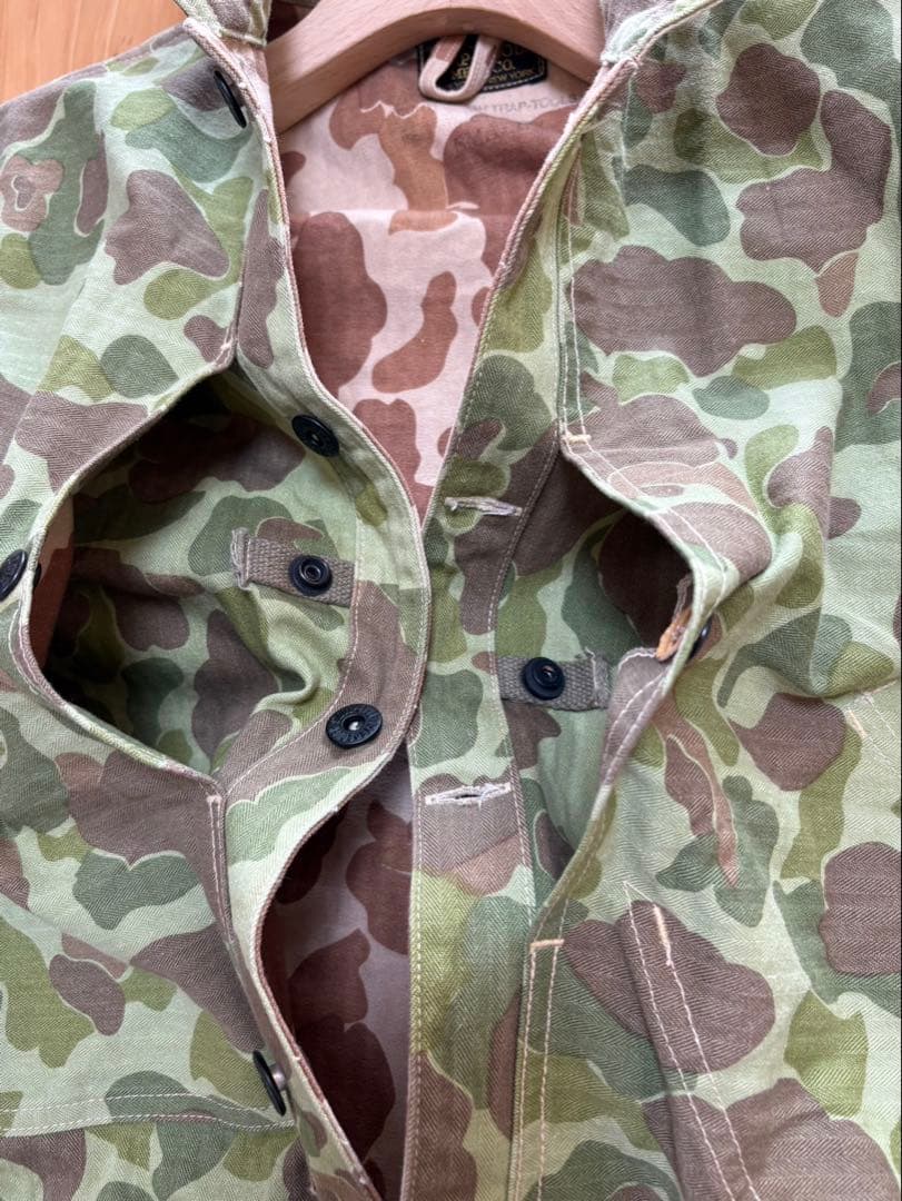 コリンボ カモフラージュ コットン ミリタリージャケット