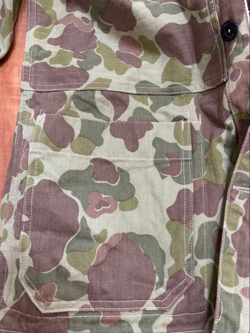 コリンボ カモフラージュ コットン ミリタリージャケット