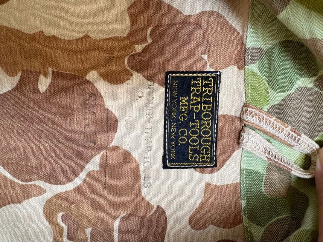 コリンボ カモフラージュ コットン ミリタリージャケット