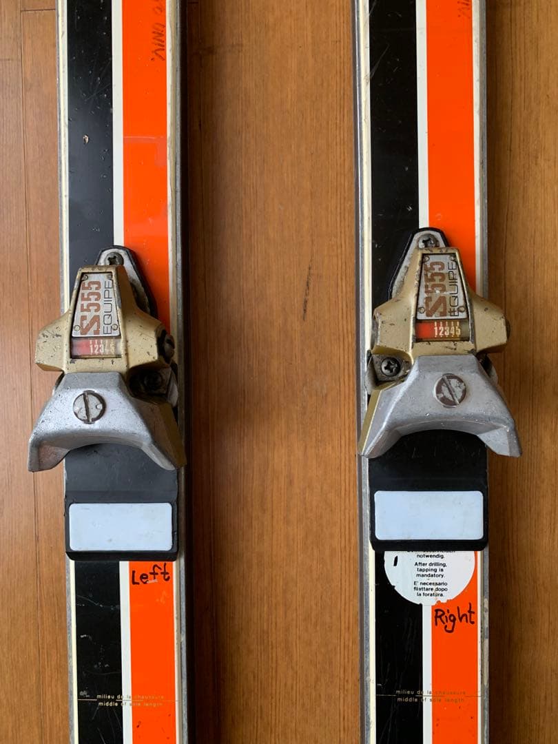 Salomon S 555 ビンディング 左右セット