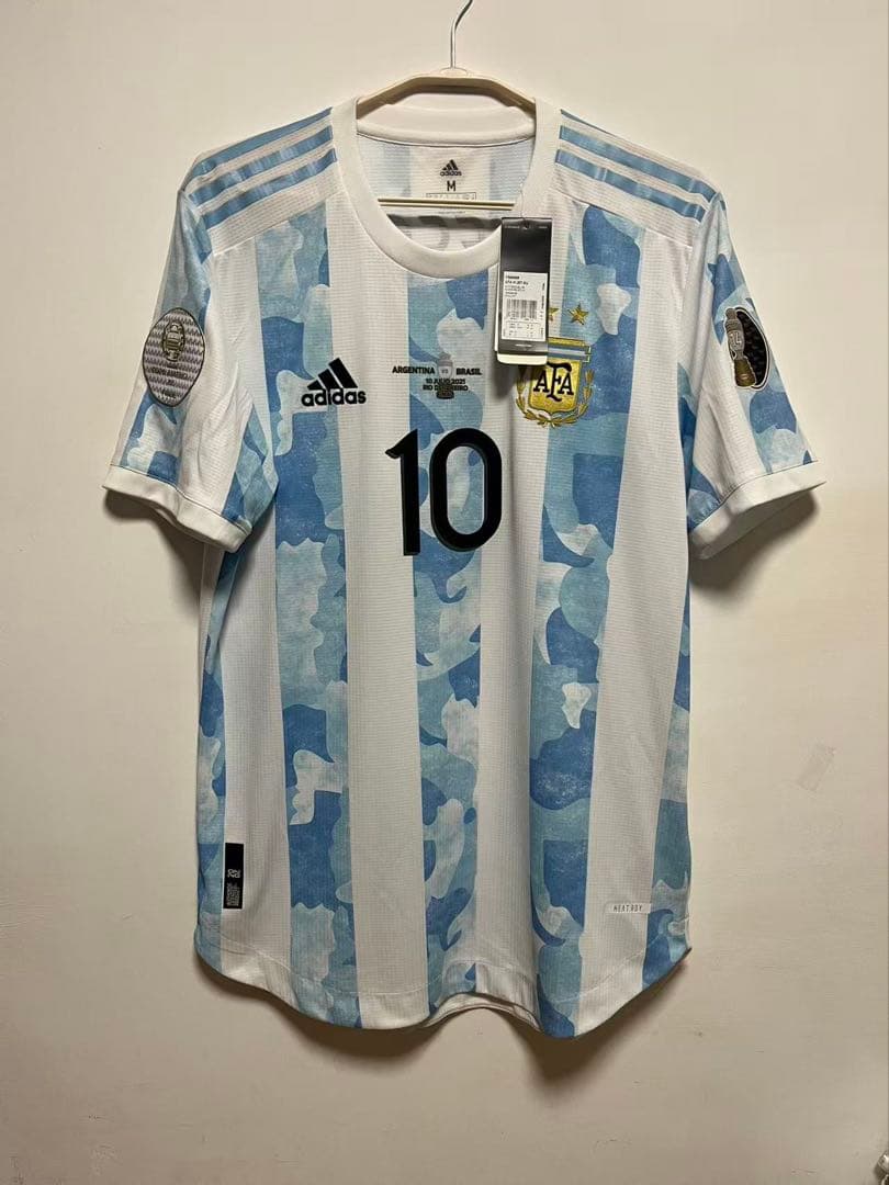 新品タグ付/正規品/選手用仕樣 アルゼンチン代表 メッシ 2020 決勝