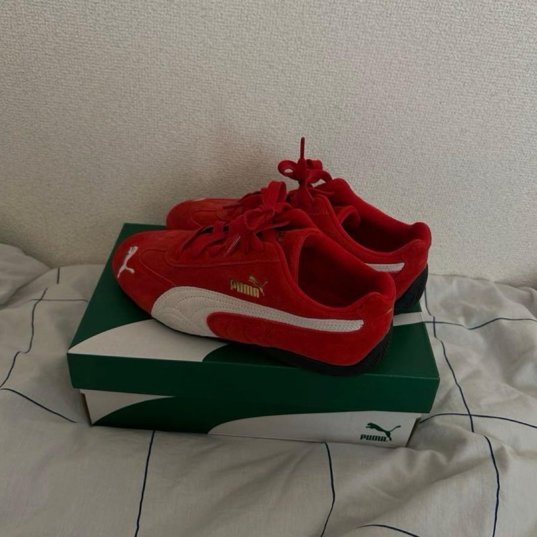 Puma Speedcat プーマ　スピードキャット　赤　レッド 24.5cm
