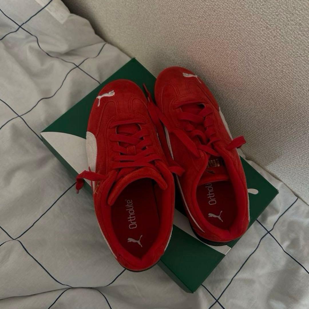 Puma Speedcat プーマ　スピードキャット　赤　レッド 24.5cm