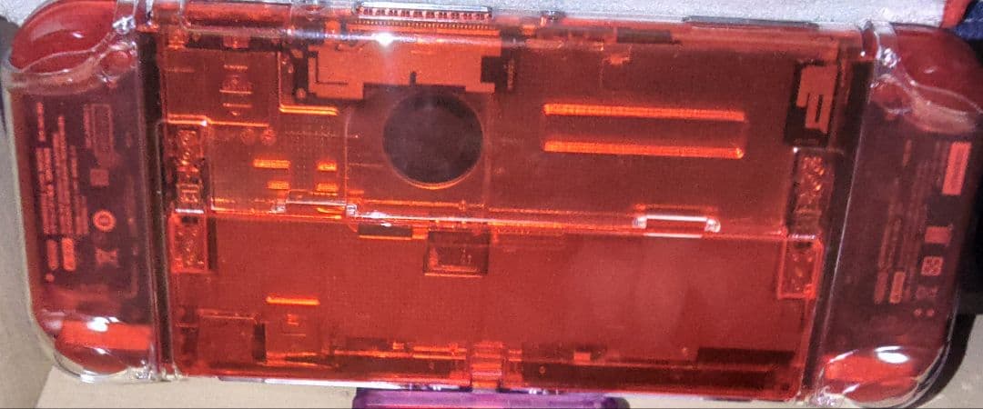 Nintendo Switch 有機EL クリアレッド　サブ機専用使用