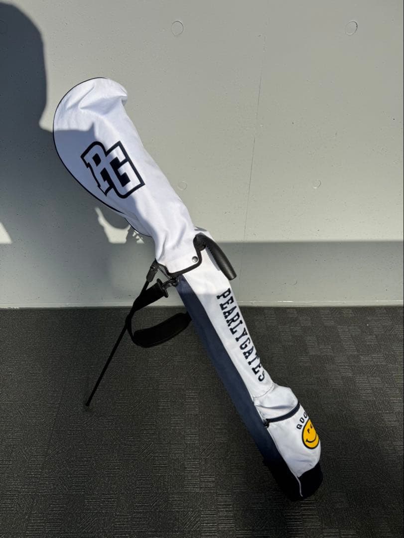 party gates パーリーゲーツゴルフ　サブバッグ　キャディーバッグ　白