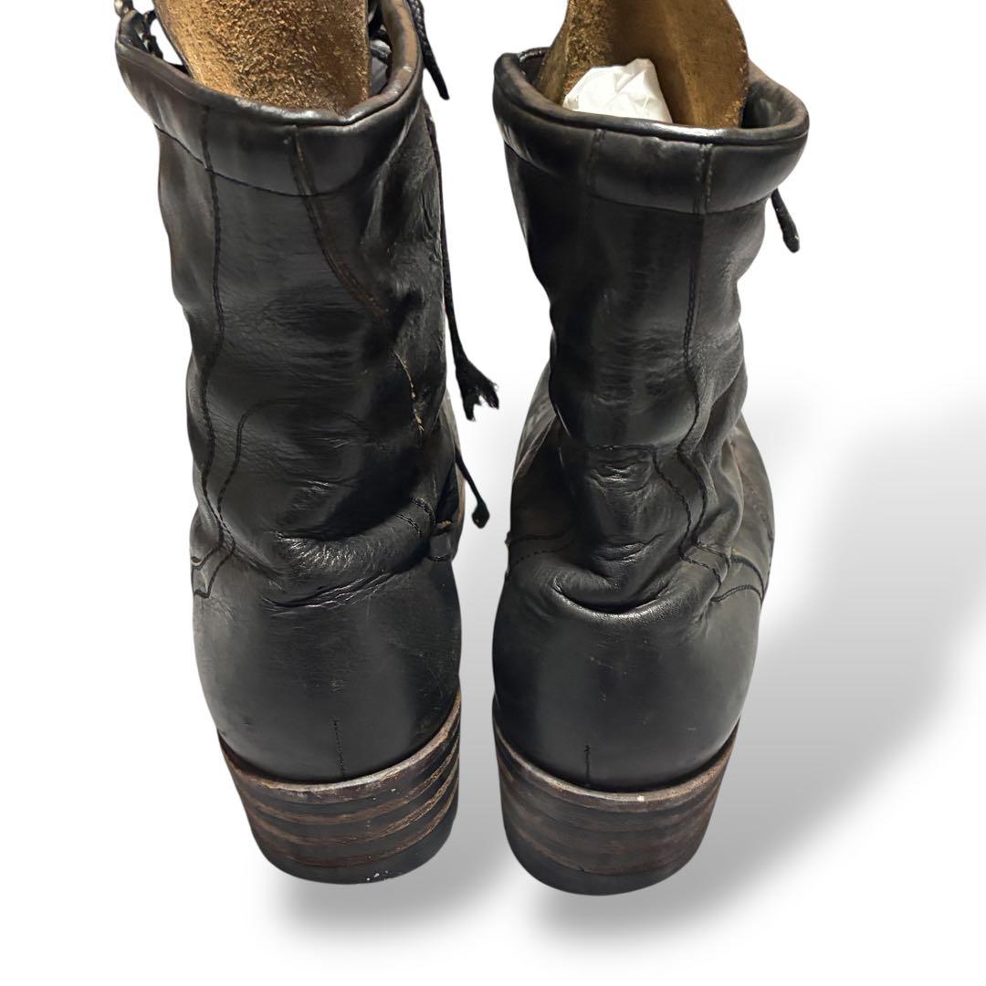 靴 2000s attachment laceupboots grunge