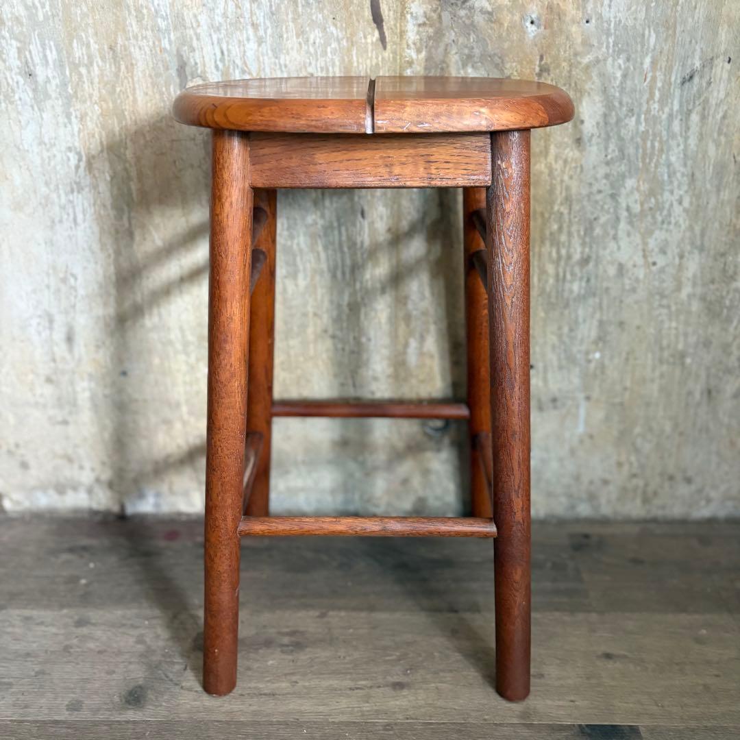 オールドカリモク　ヴィンテージ　スツール　②