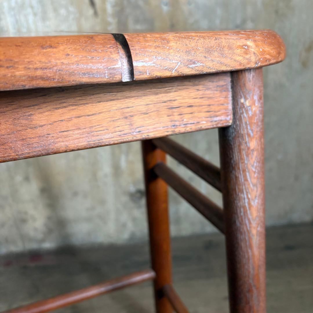 オールドカリモク　ヴィンテージ　スツール　②