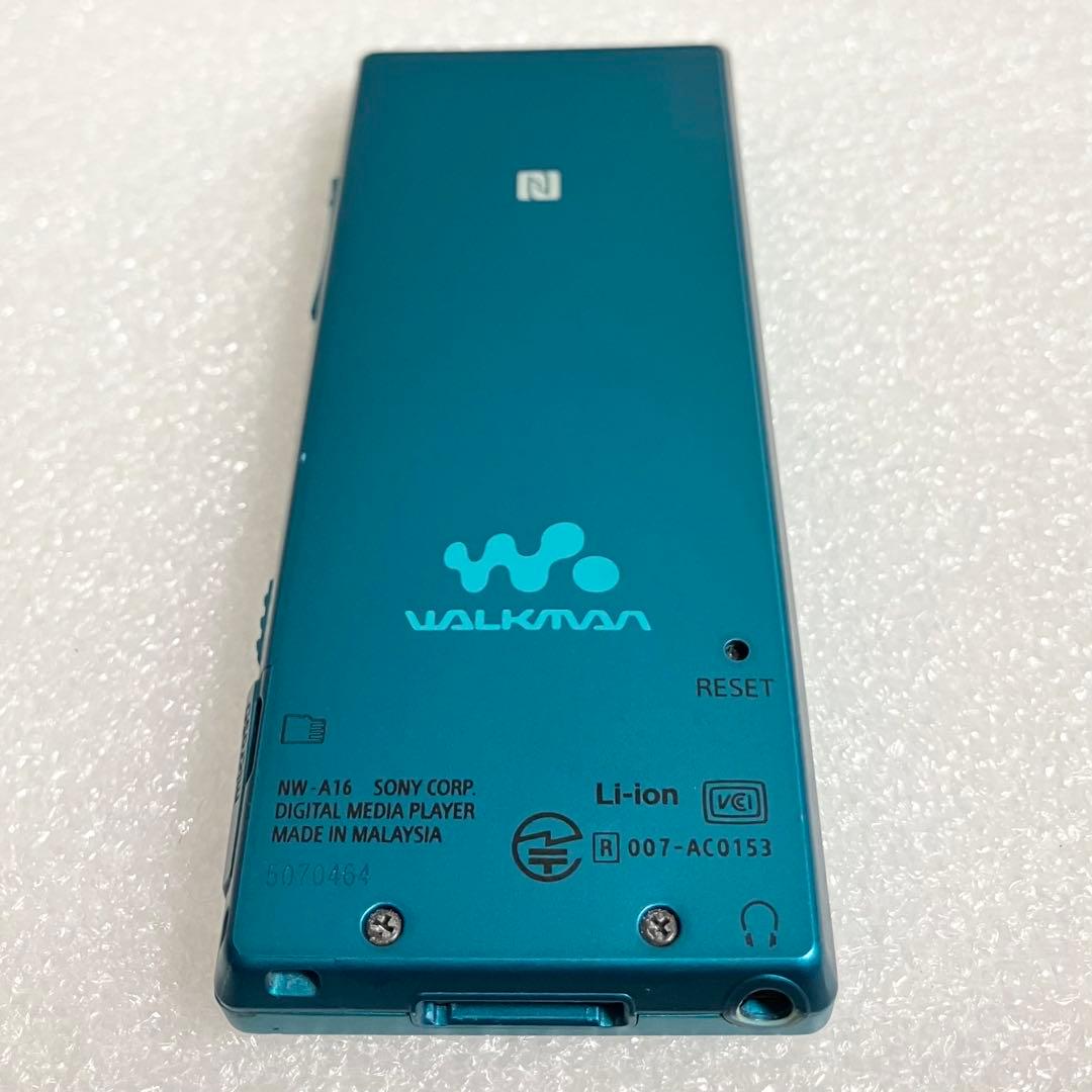 【ディスプレイ　バッテリー良好】ソニー　ウォークマン　NW-A16 32GB 青
