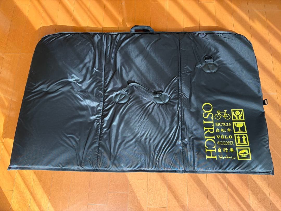 OSTRICH OS-500自転車輪行バッグ ブラック1回使用品