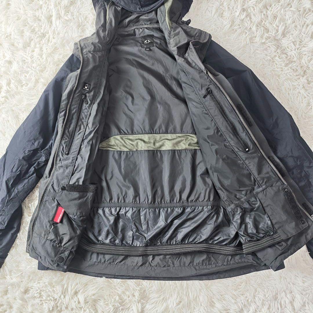 【入手困難】XEFO DRYSHIELD-HD 防水透湿レイン上下 LL　スノボ