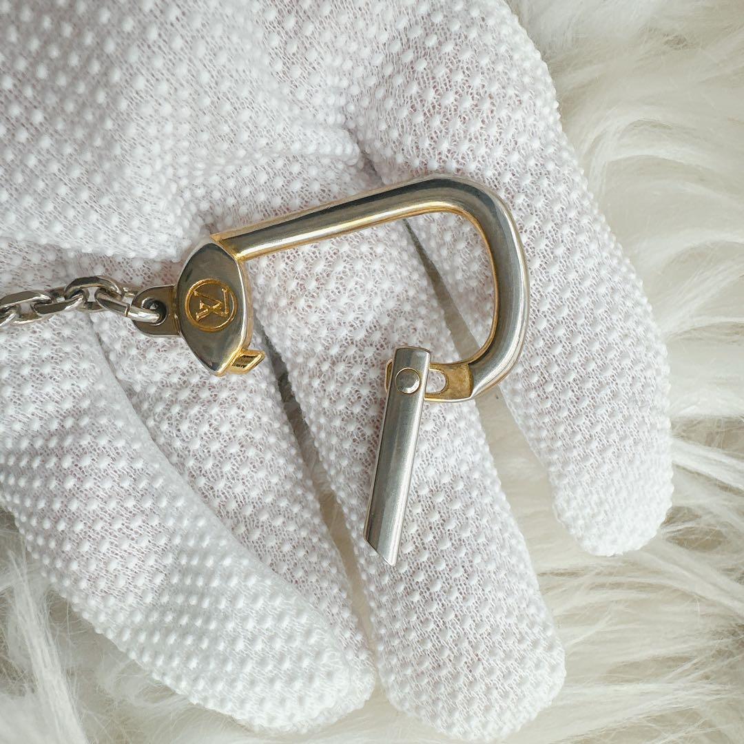 箱保存袋付　ルイヴィトン　モノグラム　ポシェットクレ　キーケース