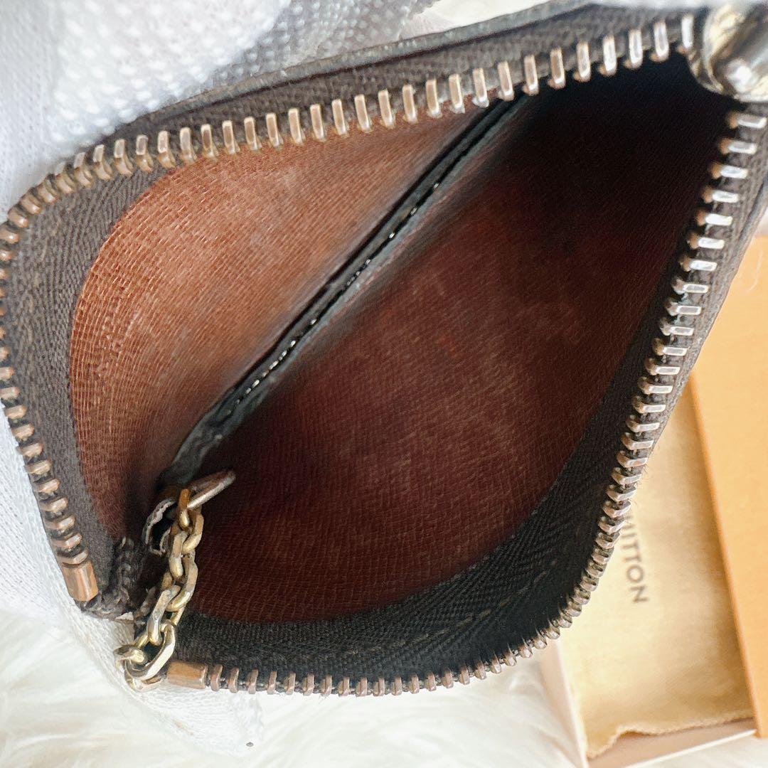 箱保存袋付　ルイヴィトン　モノグラム　ポシェットクレ　キーケース