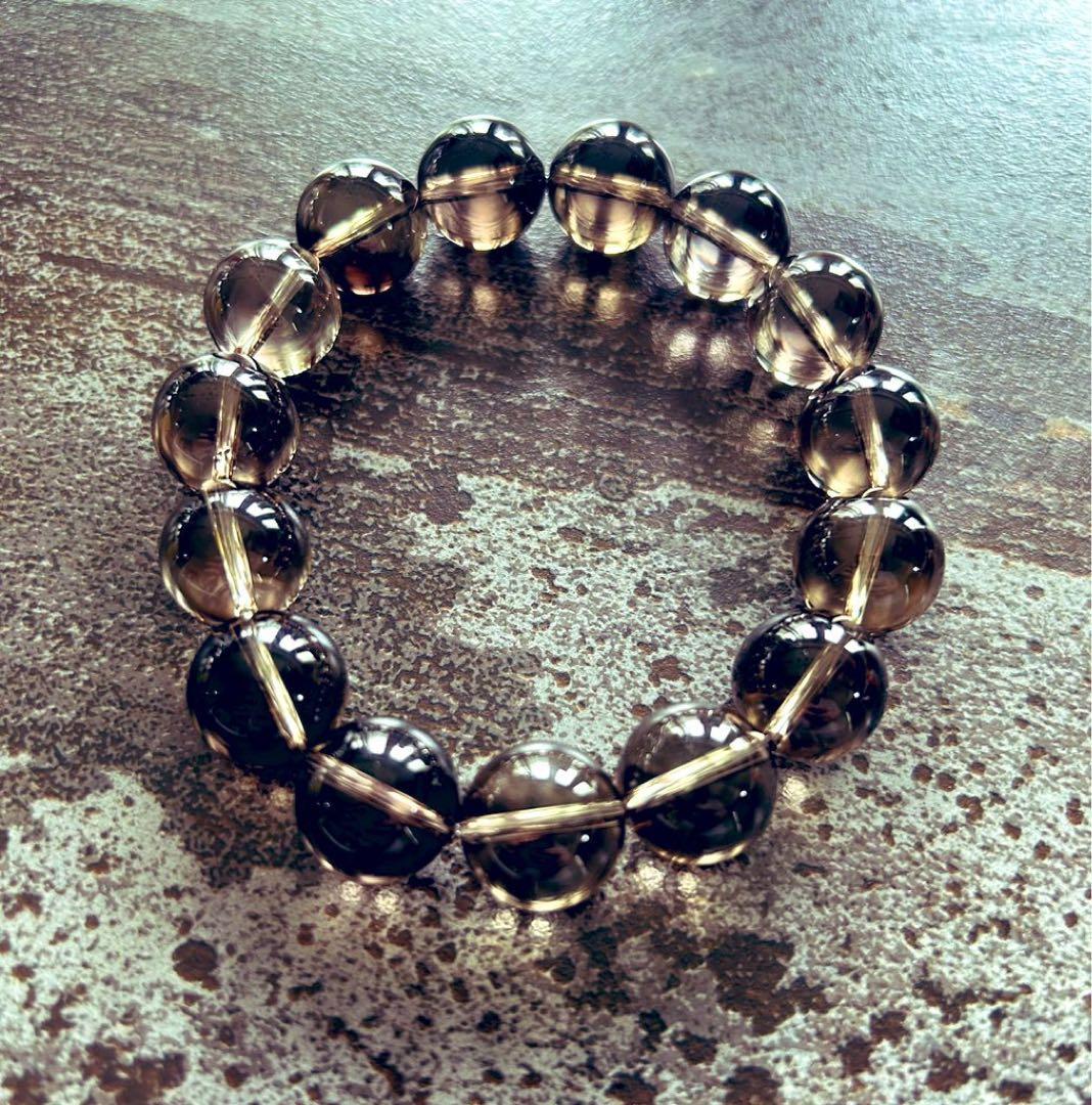 p*r様 ガウリシャンカール　ブレスレット　煙水晶