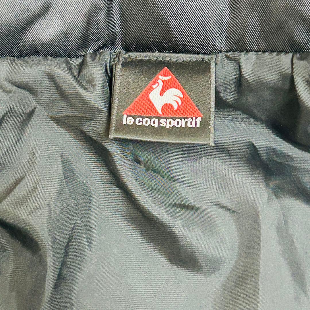 【希少XLサイズ】le coq sportif ベンチコート 黒 肉厚