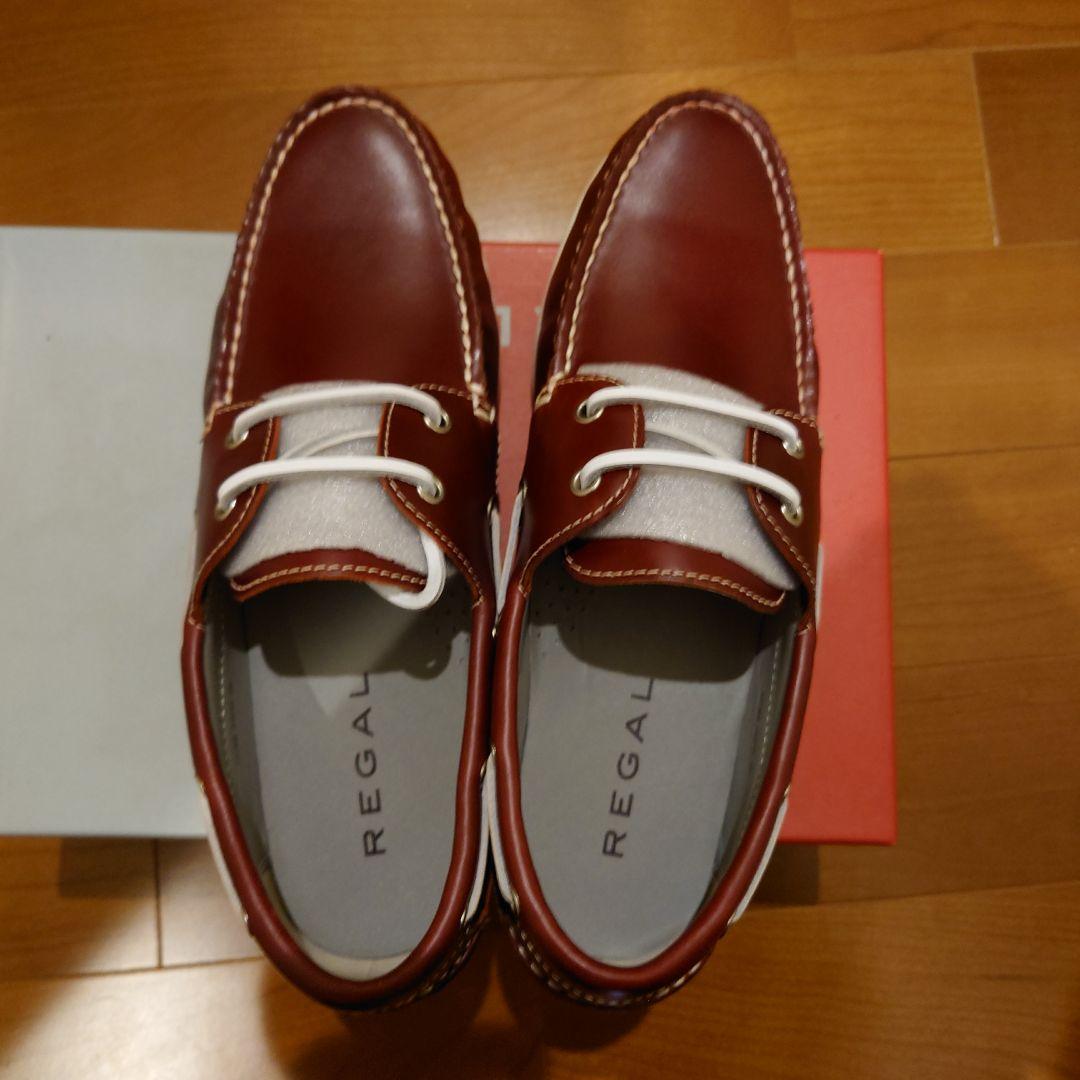 REGAL リーガル　メンズ　ワイン デッキシューズ　26cm