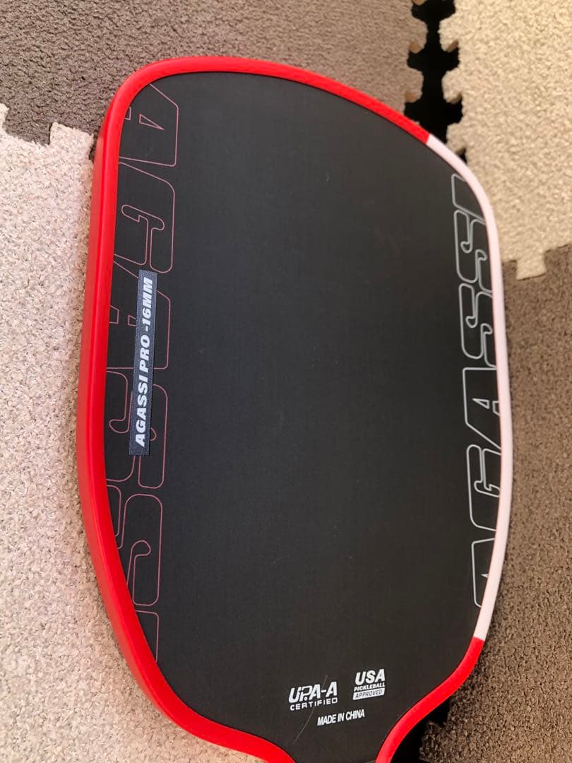 新品‼︎ アガシ プロ 16mm T700 ピックルボール パドル　234g
