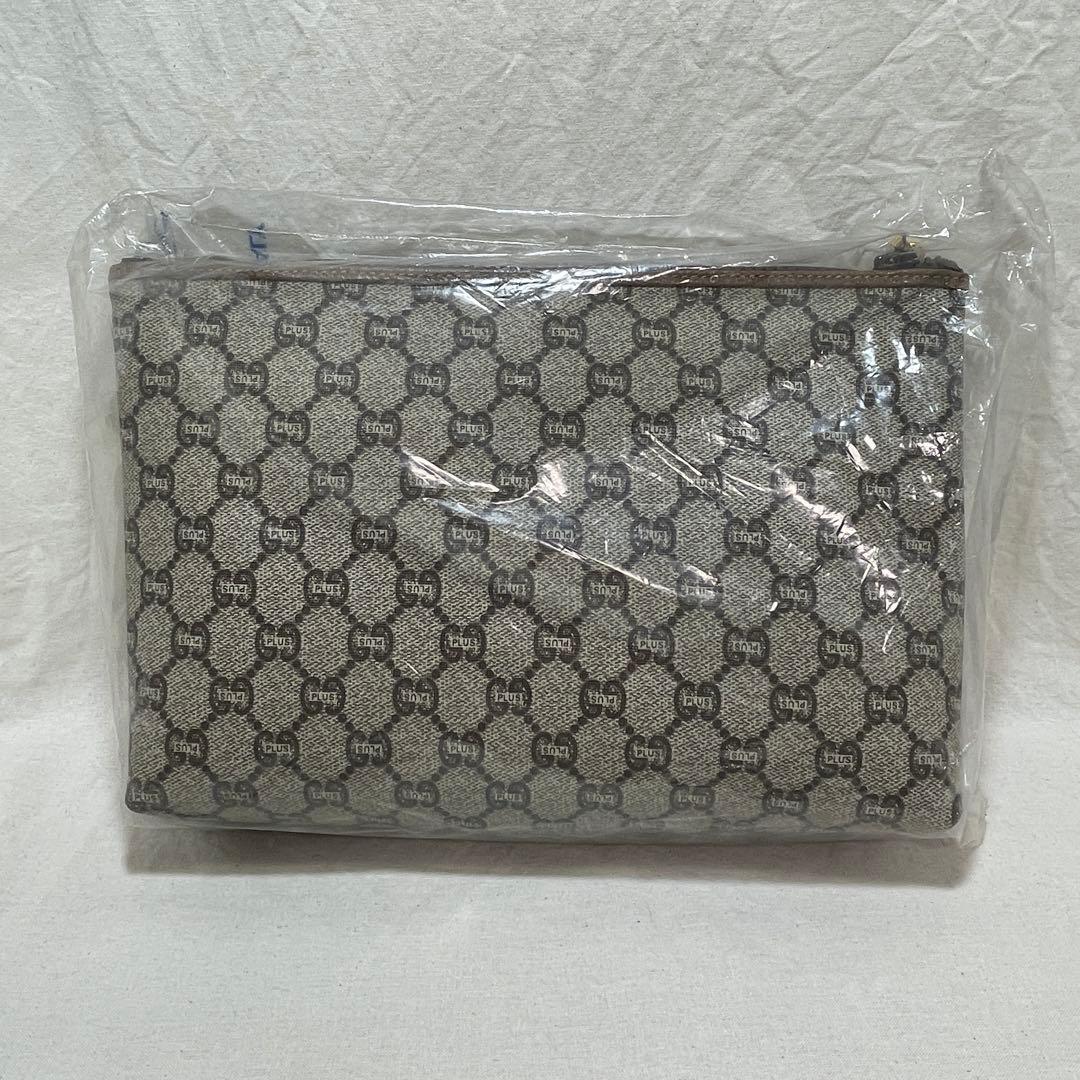 【レア！未開封】GUCCI Plus オールドグッチ クラッチバッグ 廃盤
