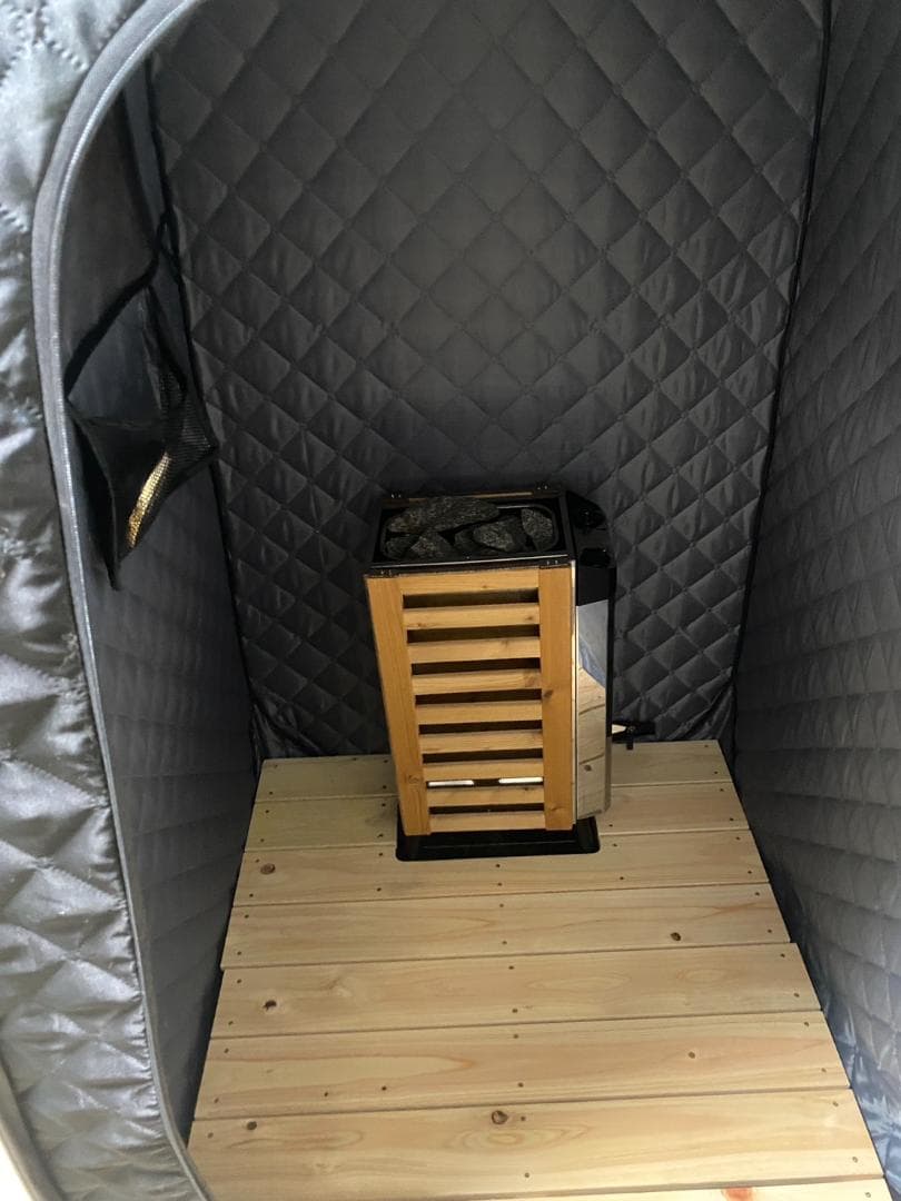 おうち de サウナ　テント ストーブ 家庭用