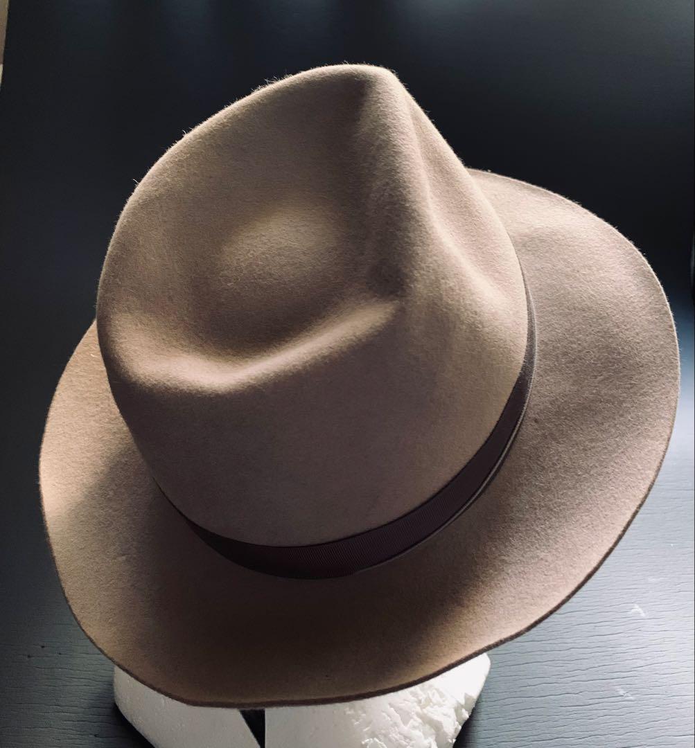 名門Borsalino クラシカルな名型　極上のラザートモデル　¥7万程