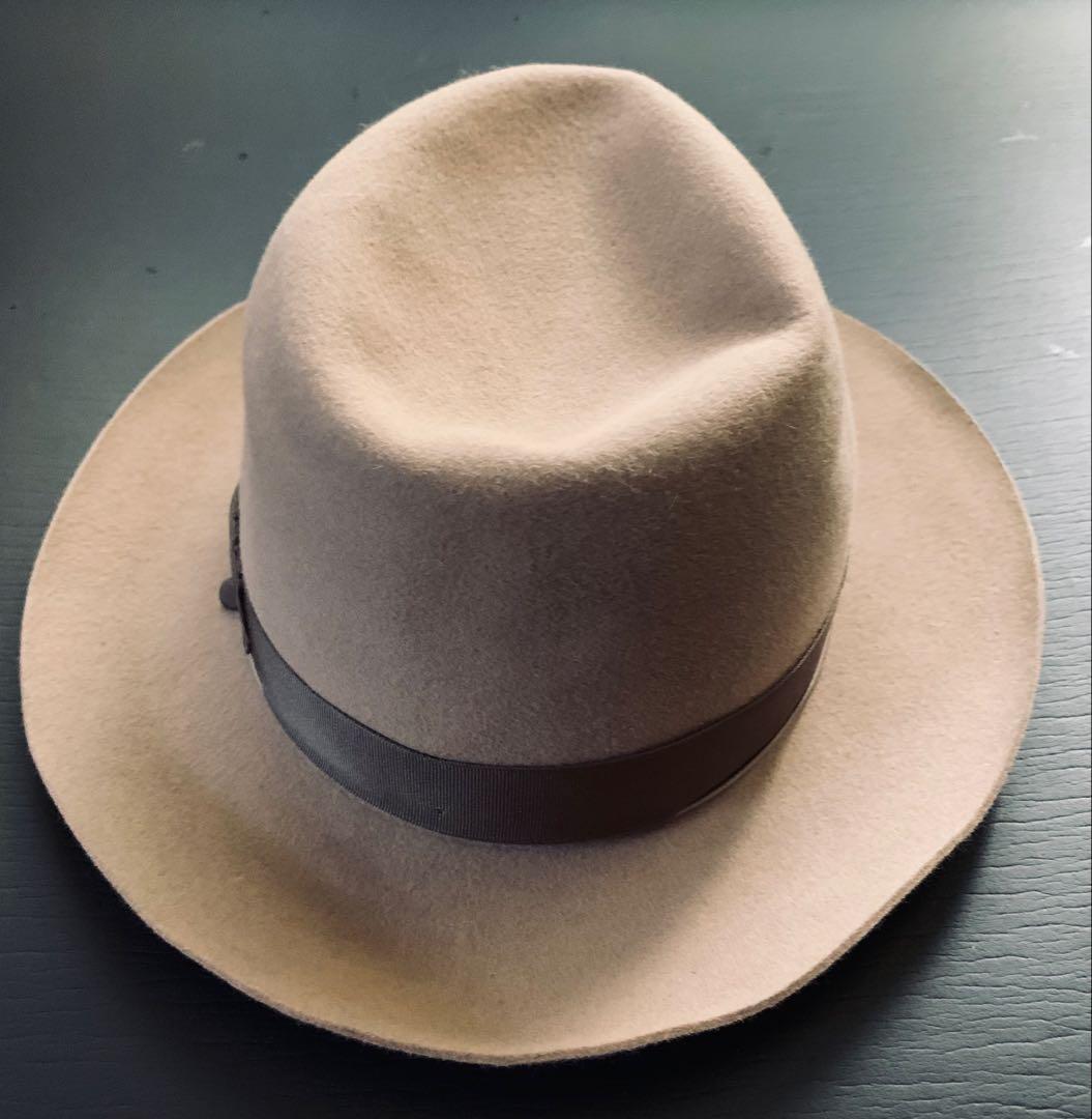 名門Borsalino クラシカルな名型　極上のラザートモデル　¥7万程