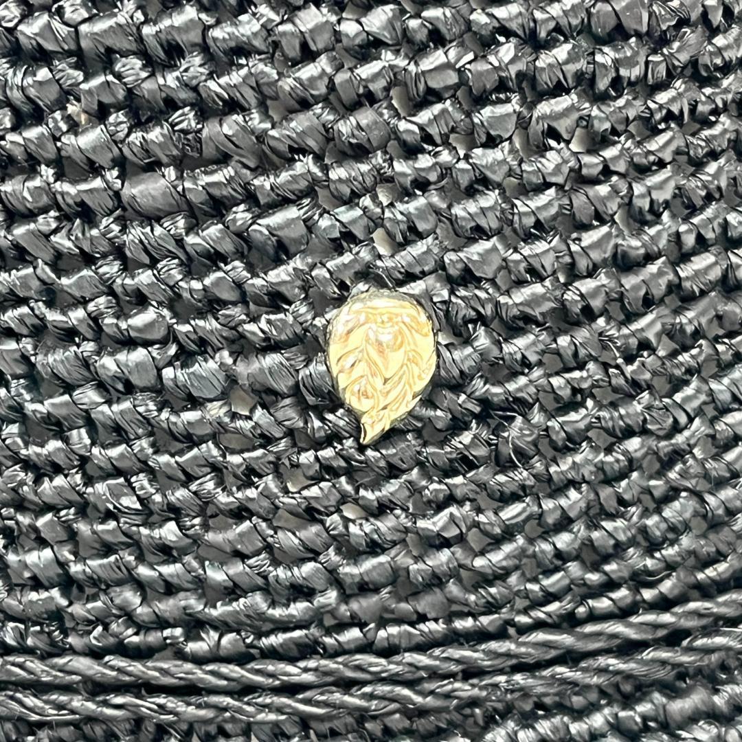 未使用 ヘレンカミンスキー ローラブルハット 麦わら帽子 ブラック