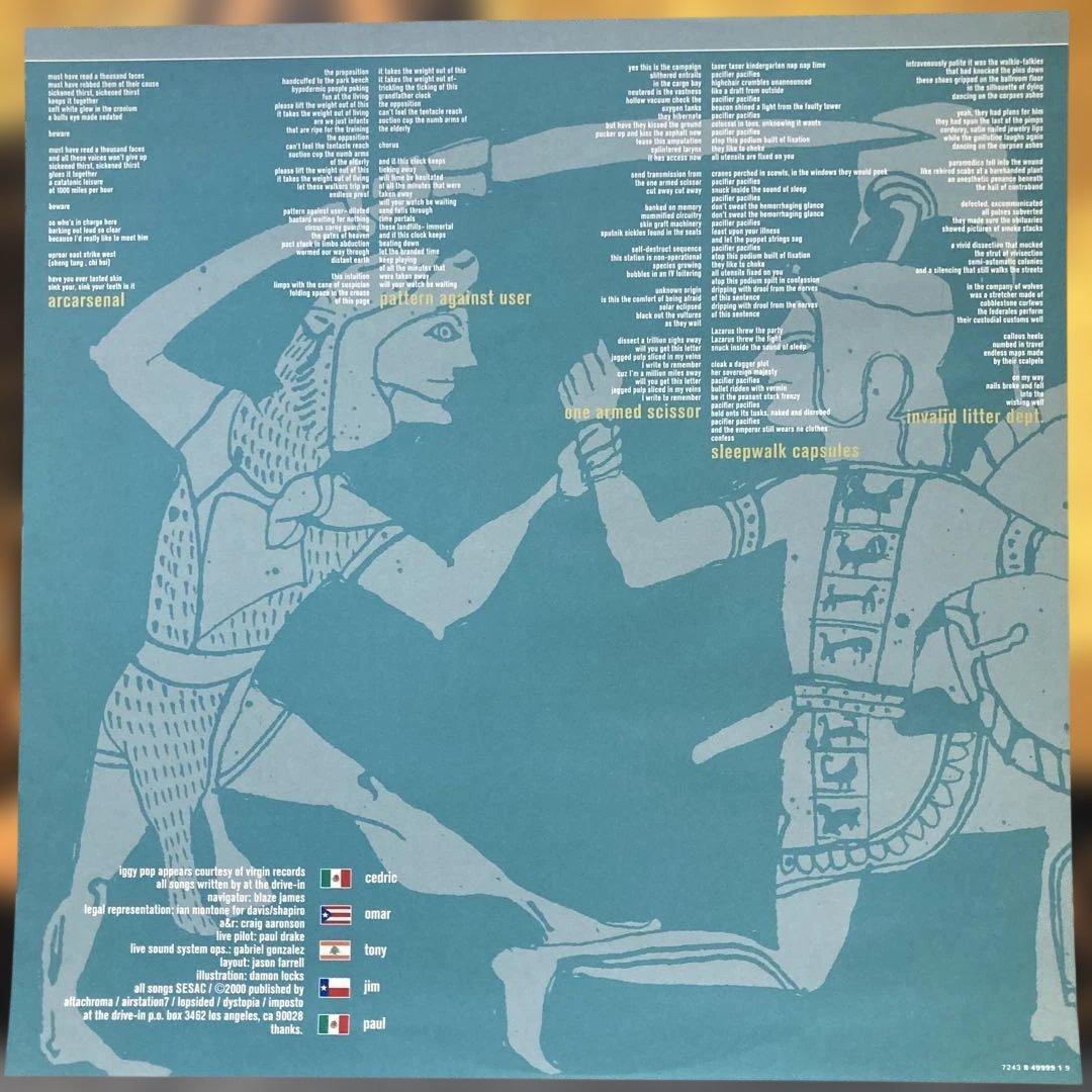 洋楽 At The Drive-In Relationship of Command