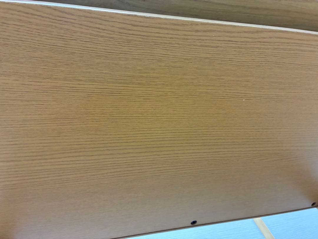 無印良品 パソコンデスク 木製デスク ブラウン系 勉強机 作業台 シンプル