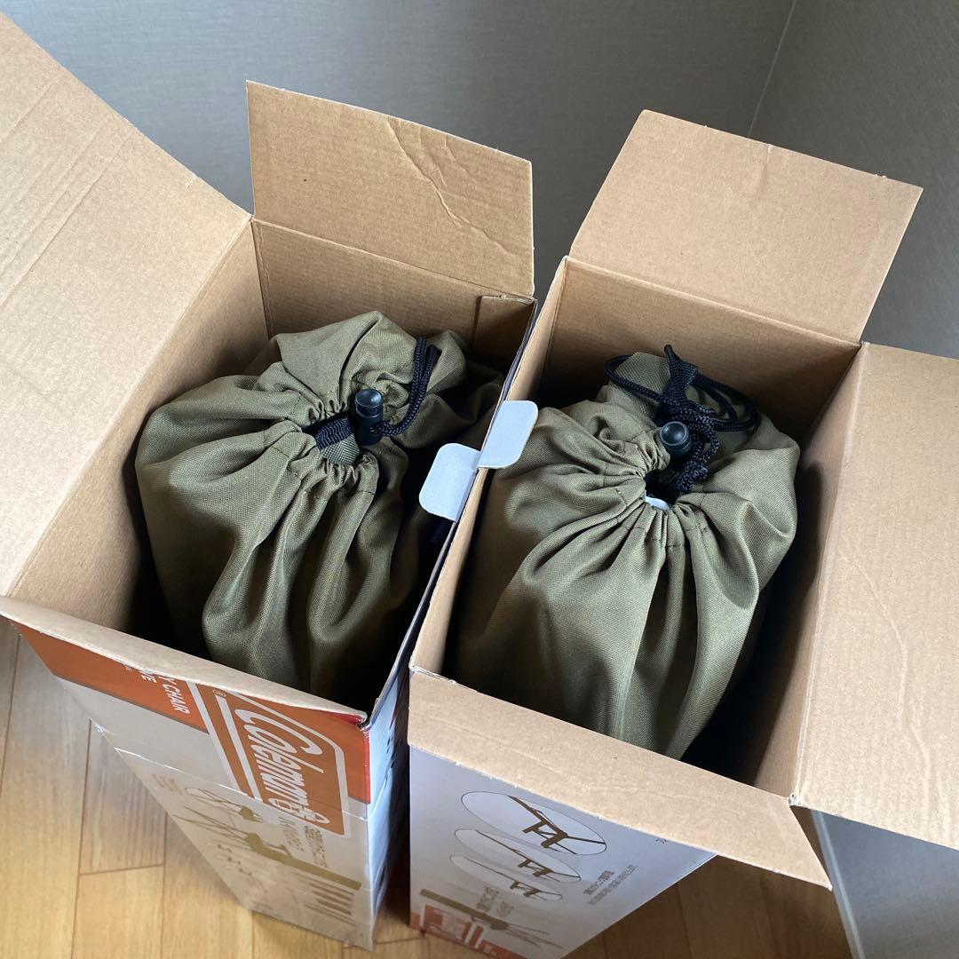 Coleman コールマン レイチェア オリーブ ×2【未使用】