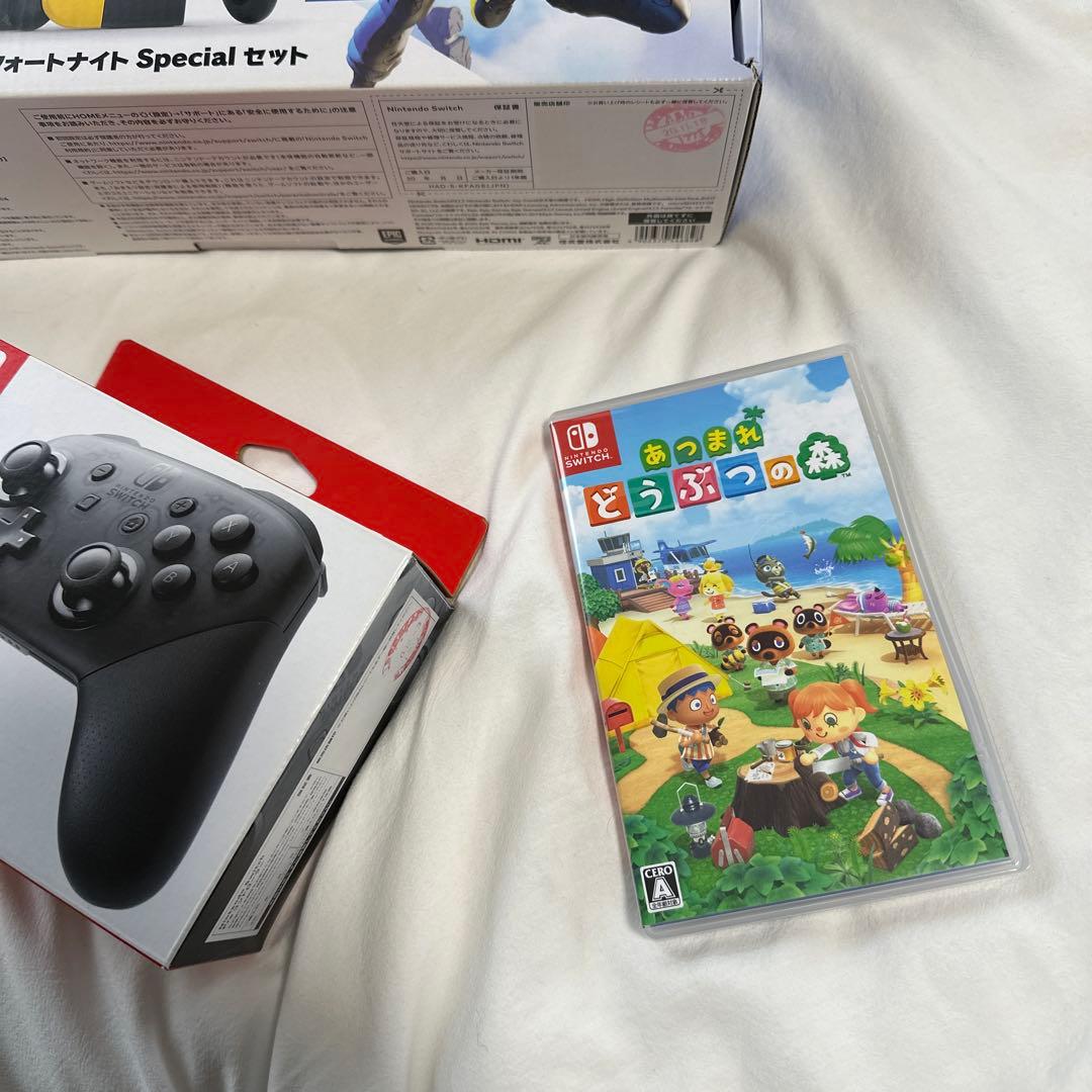 Nintendo Switch フォートナイトSpecialセット　プロコン付き