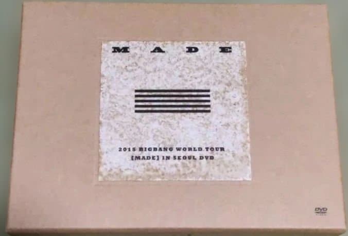 2015 BIGBANG MADE IN SEOUL DVD 初回生産限定盤CD