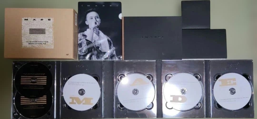 2015 BIGBANG MADE IN SEOUL DVD 初回生産限定盤CD