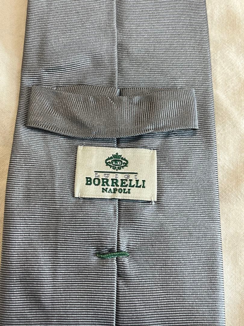 【サーモス様】LUIGI BORRELLI ソリッドネクタイ 2本