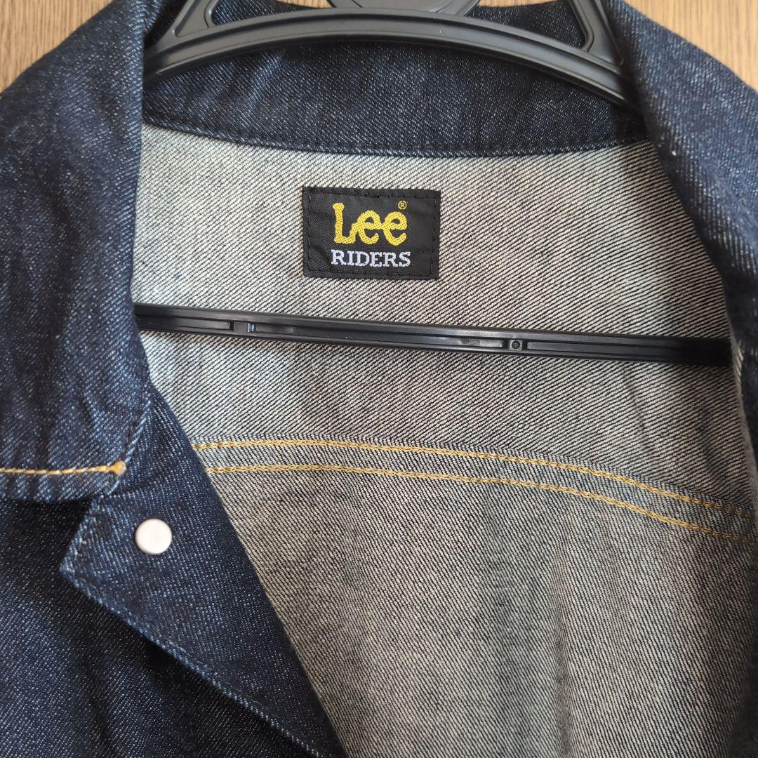 美品 Lee RIDERS 101-J デニムジャケット L 濃紺 A10013