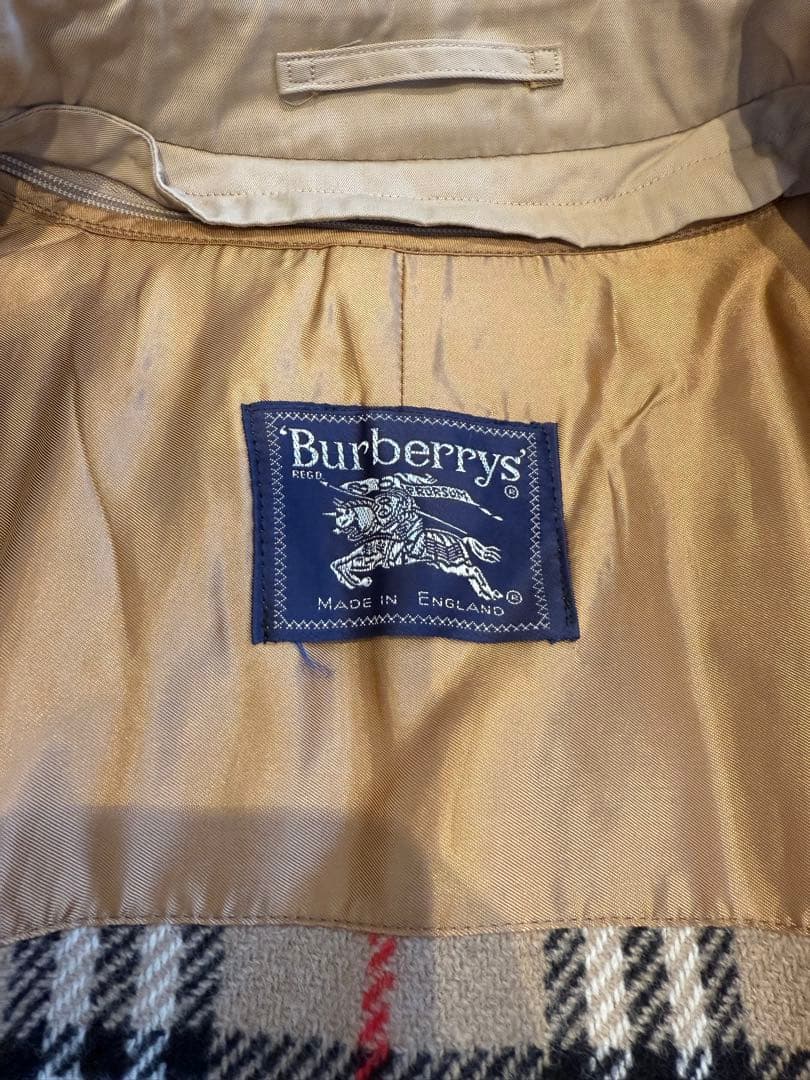 Burberry バーバリー トレンチコート ステンカラーコート ライナー付き