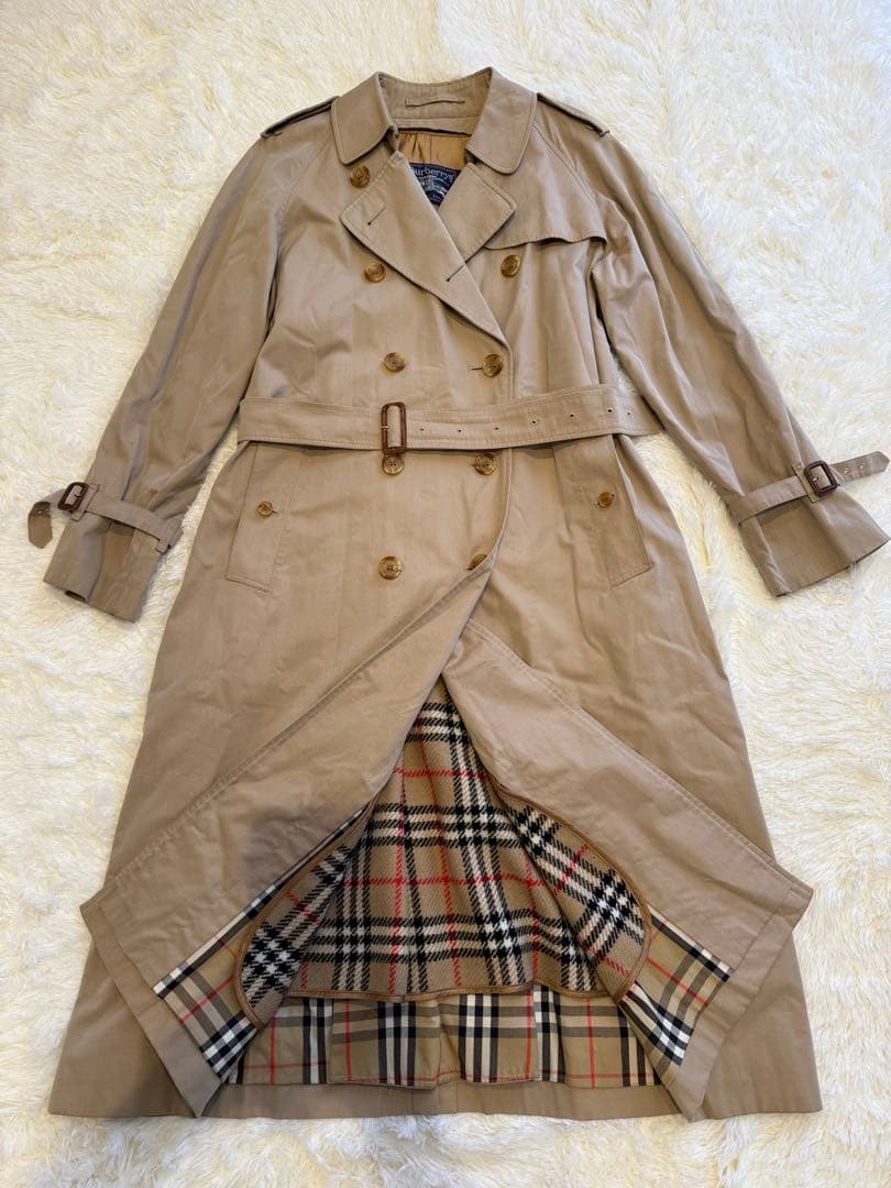Burberry バーバリー トレンチコート ステンカラーコート ライナー付き