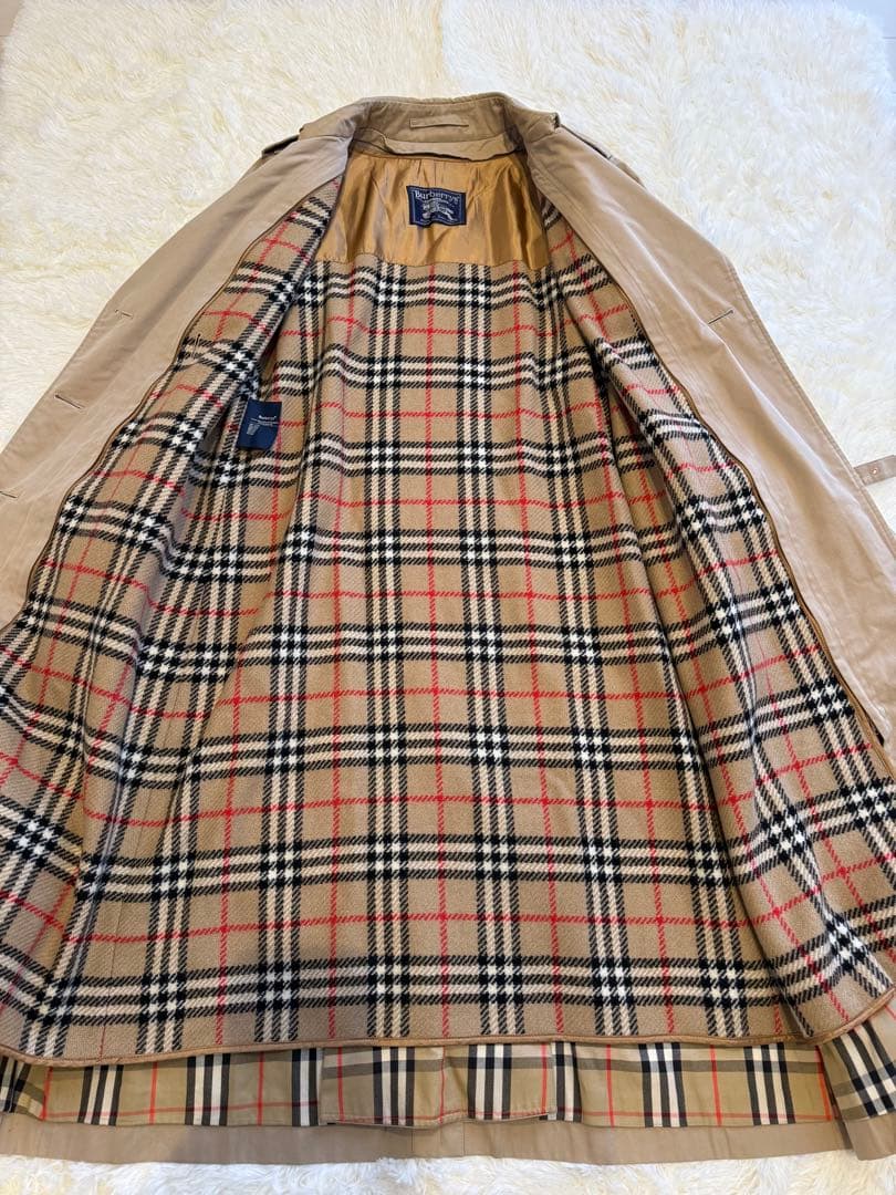 Burberry バーバリー トレンチコート ステンカラーコート ライナー付き