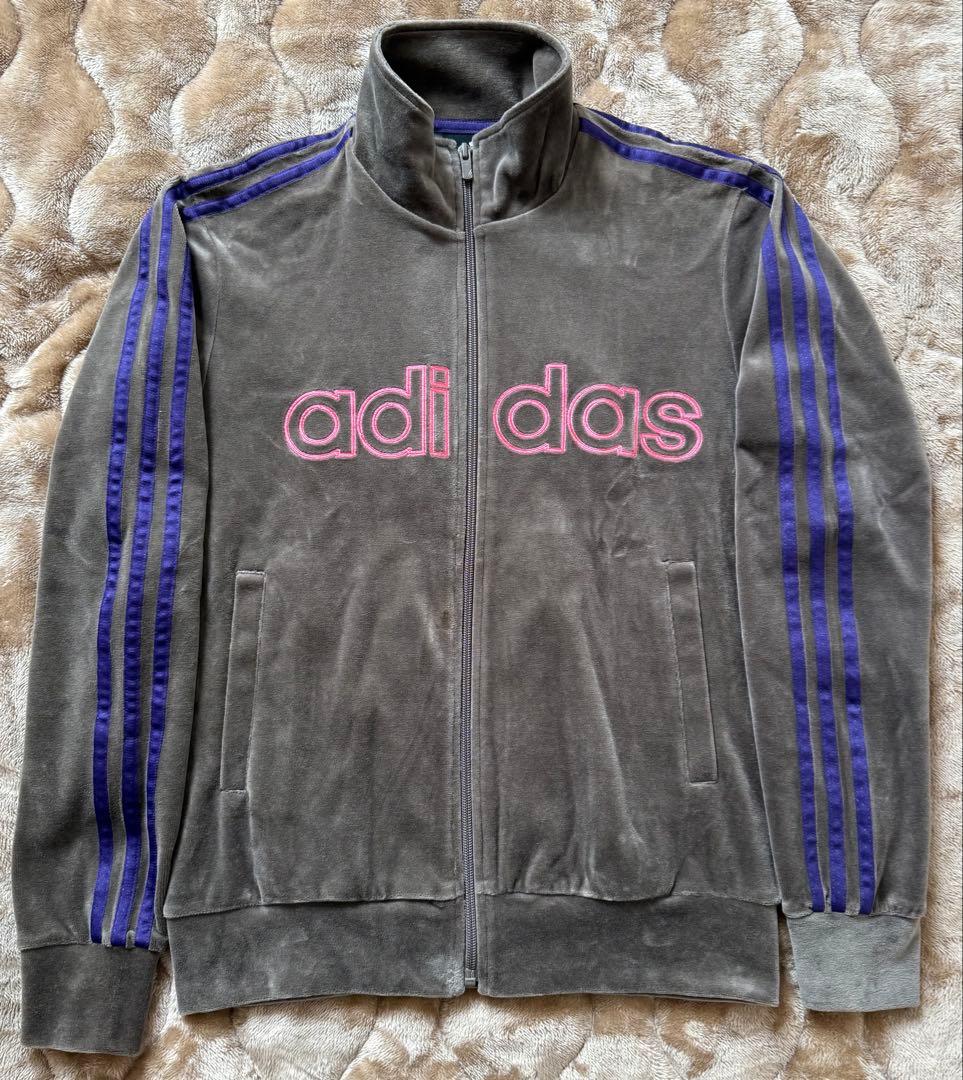 adidasベロアジャケット【Ｍサイズ】