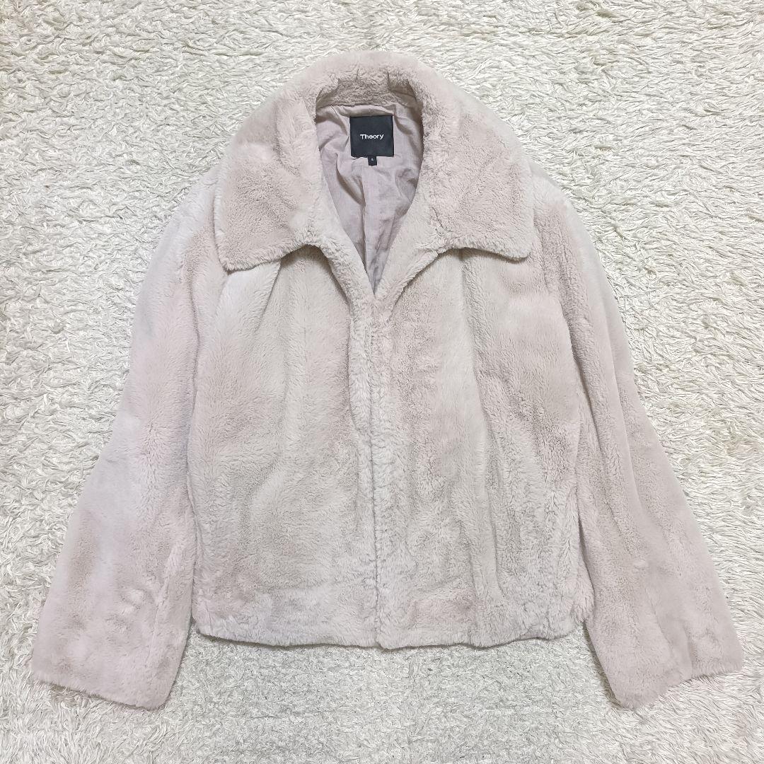 【近年モデル】美品✨️Theory セオリー ファー ショートジャケット