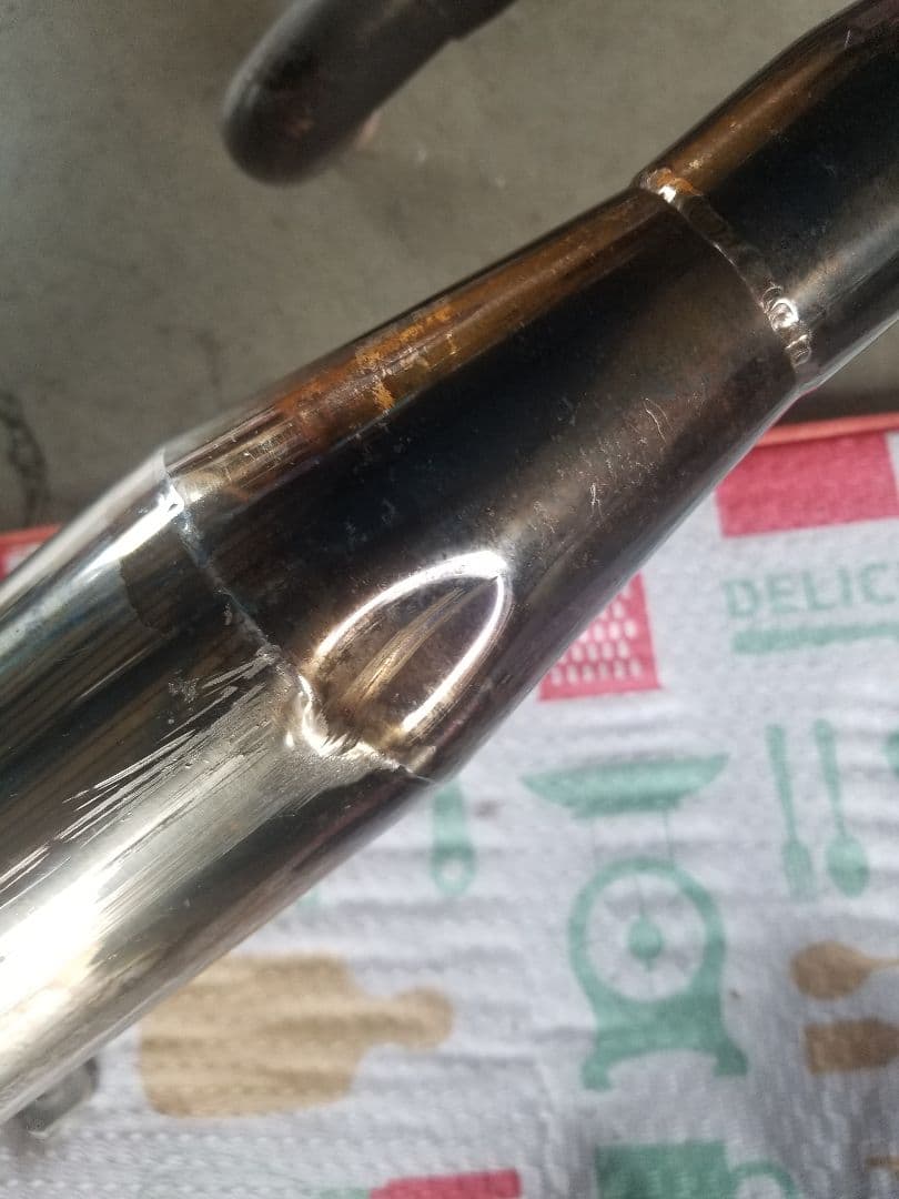 フュージョン　アメクラ　マフラー　シングル　アメリカンクラシック