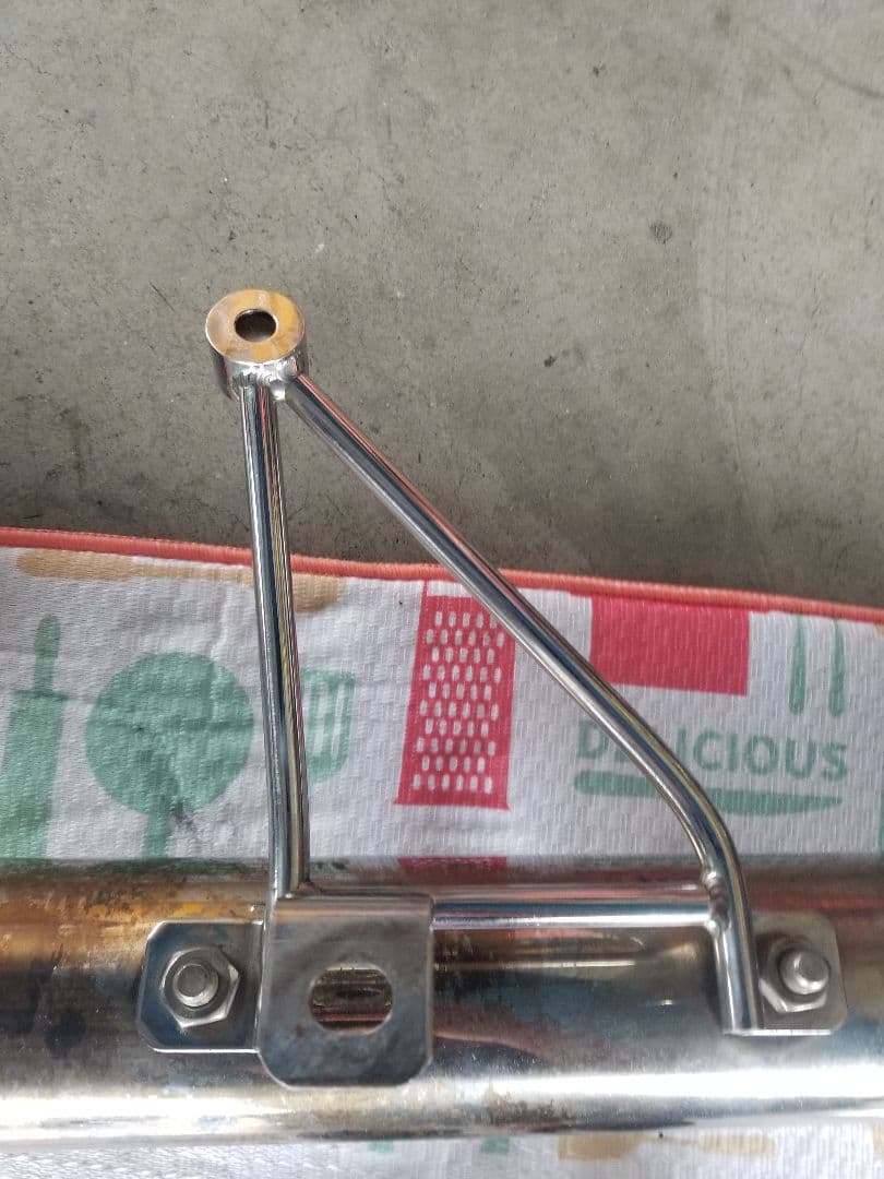 フュージョン　アメクラ　マフラー　シングル　アメリカンクラシック