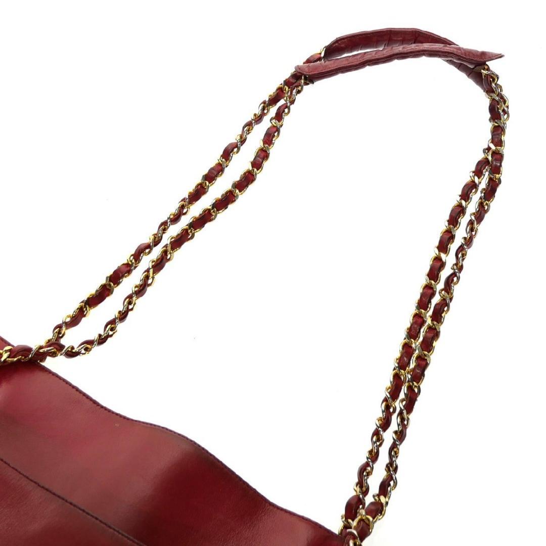 お買い得 CHANEL マトラッセ ショルダーバッグ 肩掛け ラムスキン