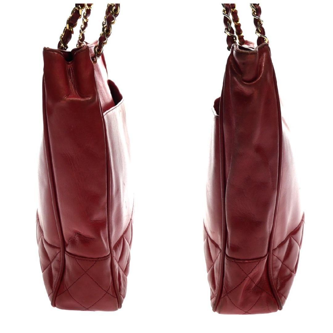 お買い得 CHANEL マトラッセ ショルダーバッグ 肩掛け ラムスキン