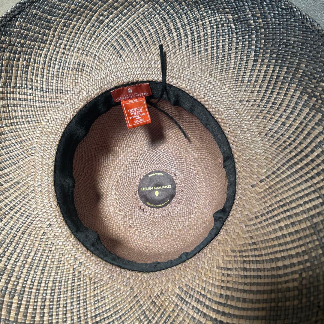 ヘレンカミンスキー　パナマ帽子　グレー