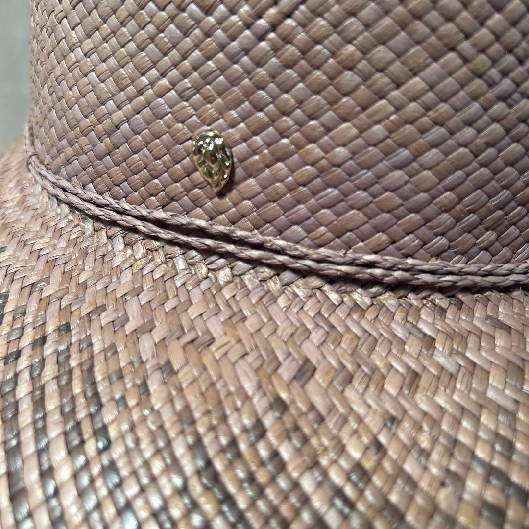 ヘレンカミンスキー　パナマ帽子　グレー