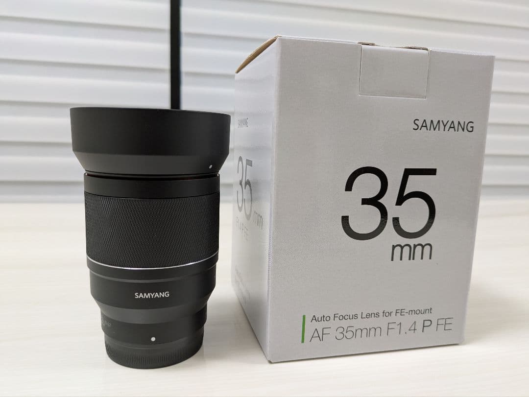 SAMYANG AF 35mm F1.4 P FEレンズ　新品未使用　1/5まで