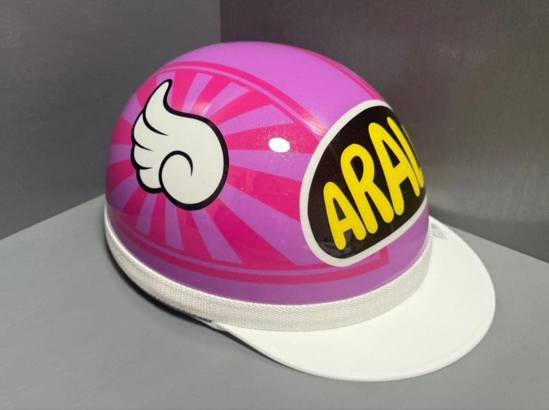 三つボタンコルク半ヘルメット カスタムペイント 日照 送料無料