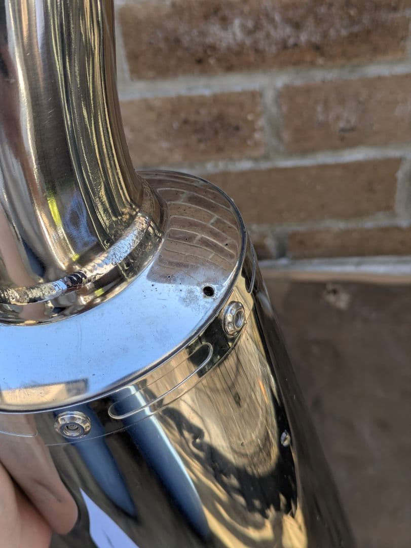 ヨシムラ サイクロン スリップオン CB400SF/SB用 排ガス証明書付