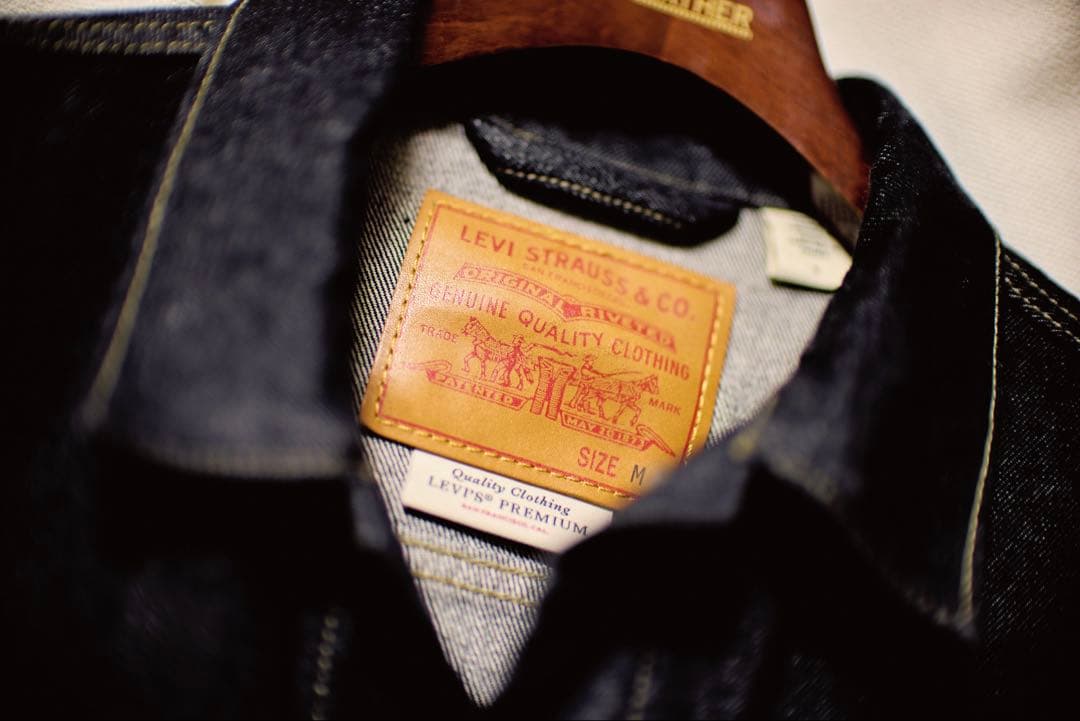 Levi's 501 ダークデニムジャケット W30 L34